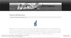 Desktop Screenshot of j40sailors.com